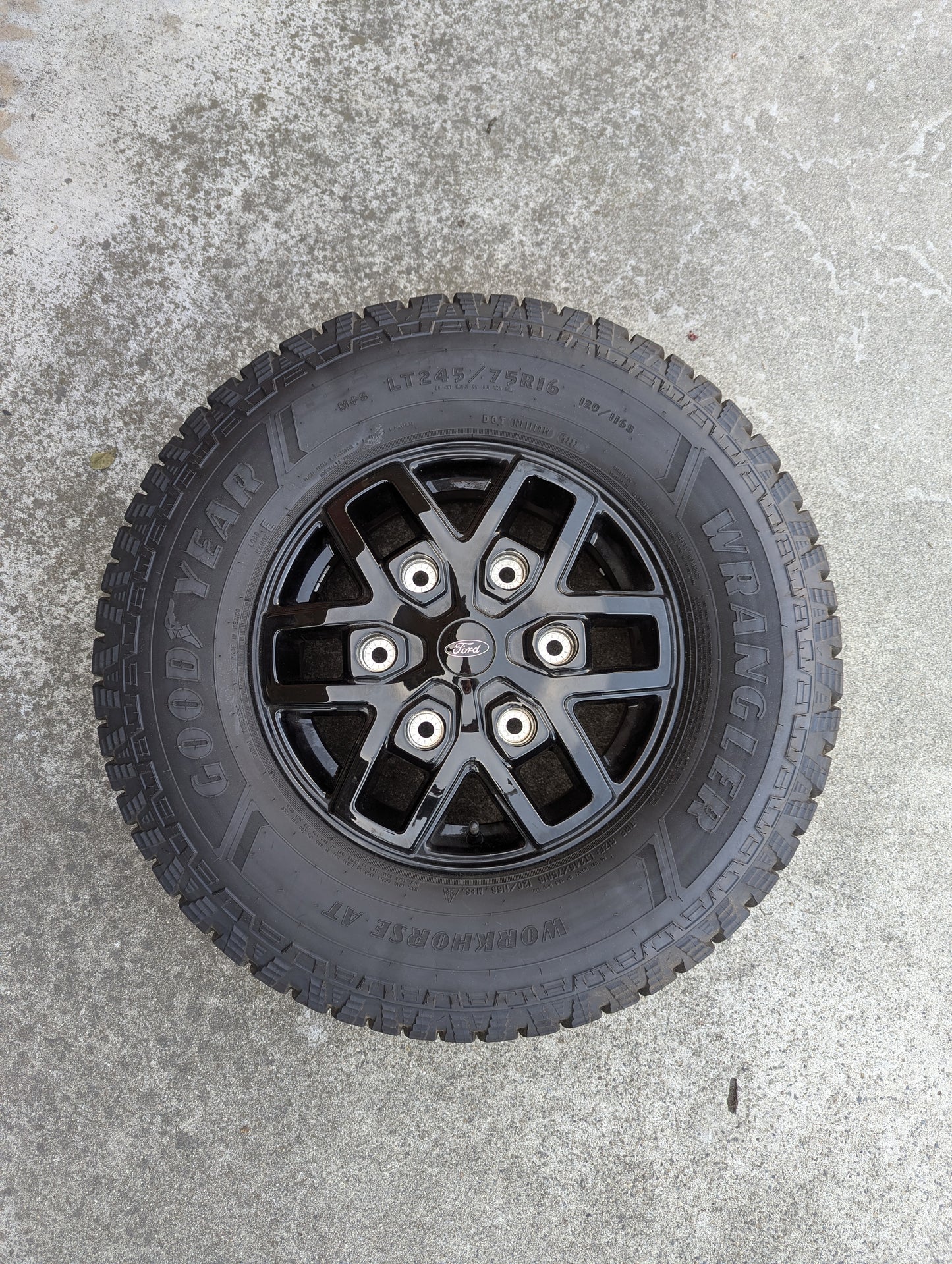 Used Ford Transit Trail Tire and Wheel Combo