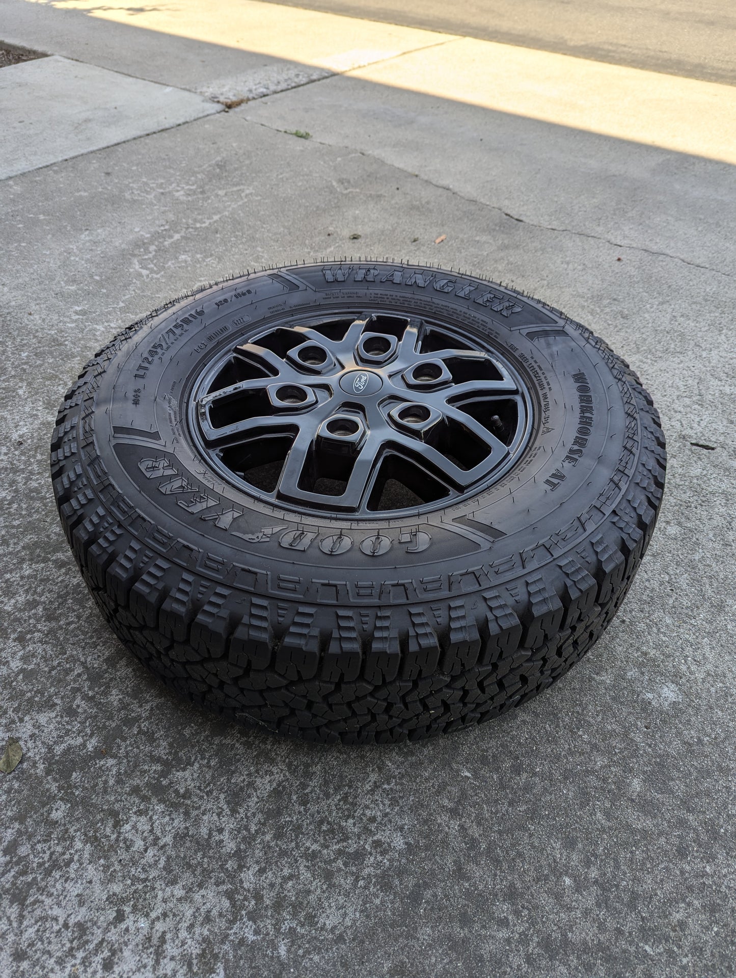 Used Ford Transit Trail Tire and Wheel Combo