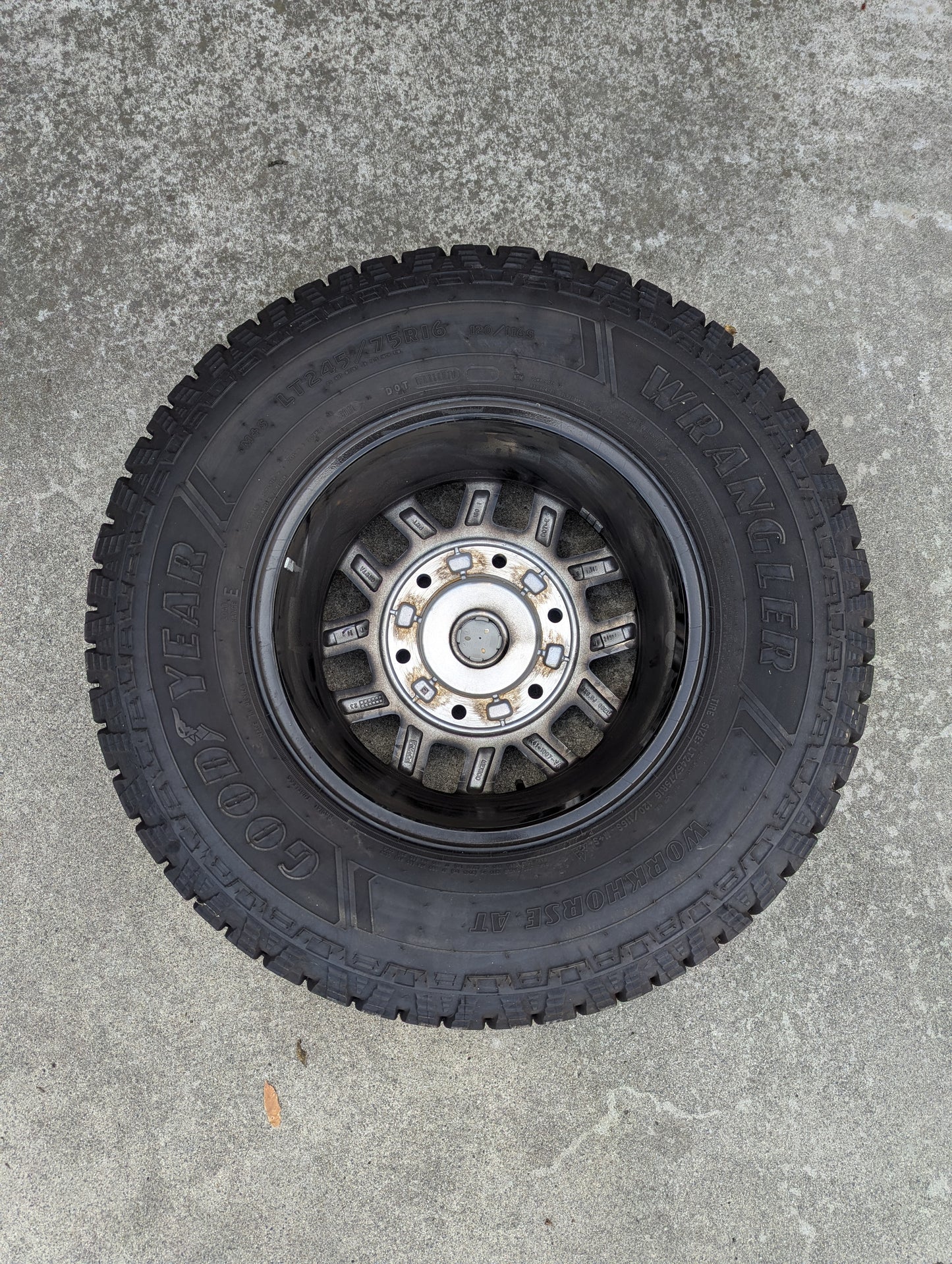 Used Ford Transit Trail Tire and Wheel Combo